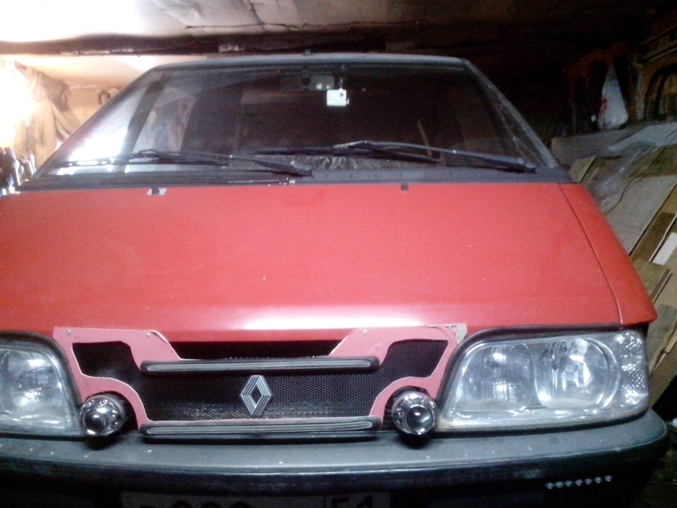 Поменял фары — Renault Espace (1G), 2,2 л, 1990 года | тюнинг | DRIVE2