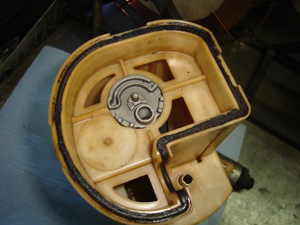 Установка бошевского насоса, тазовского типоразмера в грандовскую колбу ...