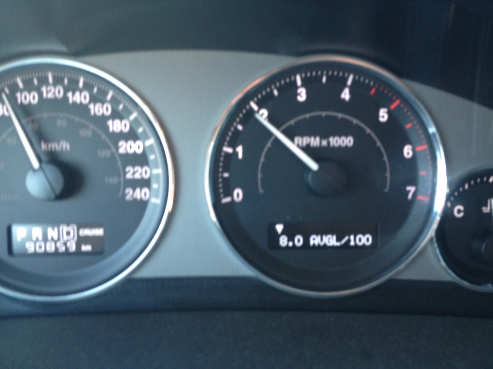 Расход — Jeep Grand Cherokee (WK), 3 л, 2008 года | наблюдение | DRIVE2