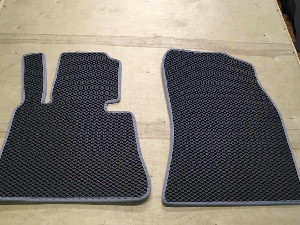 EVA коврики Carpet-Car в салон и багажник BMW X5 (E53). Цвет серый ...
