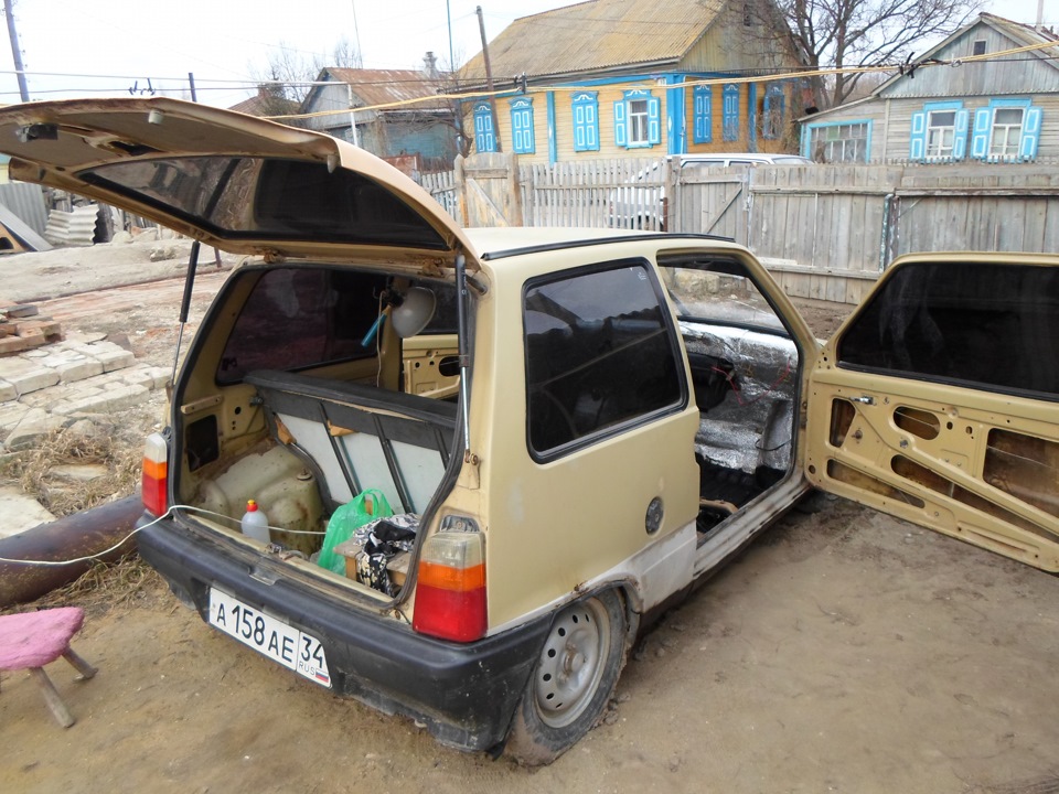 красные фонари — Lada Ока 1111, 1994 года | стайлинг | DRIVE2