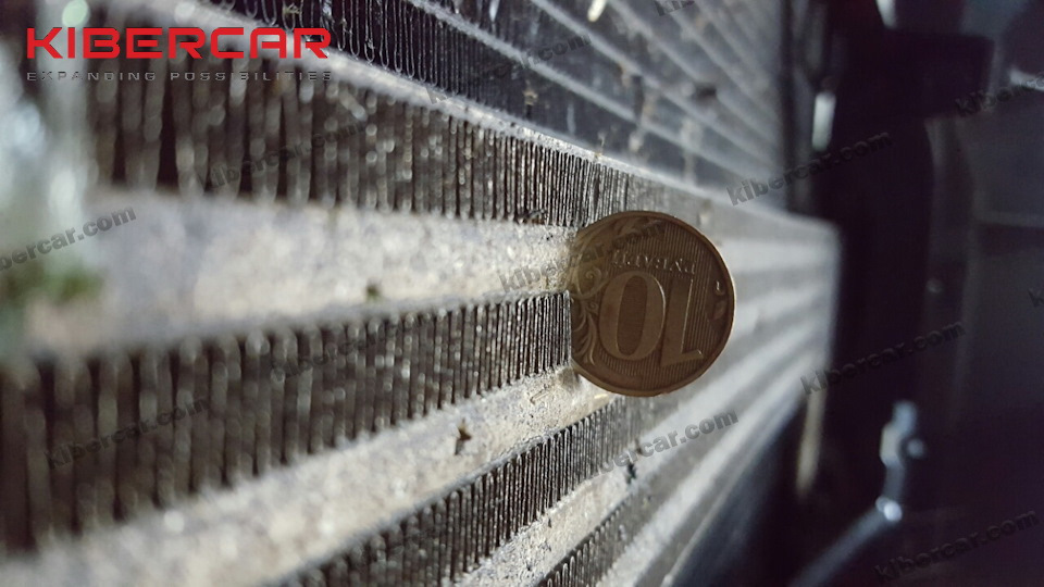 Защита радиатора правильными руками! (установка сетки для защиты ...