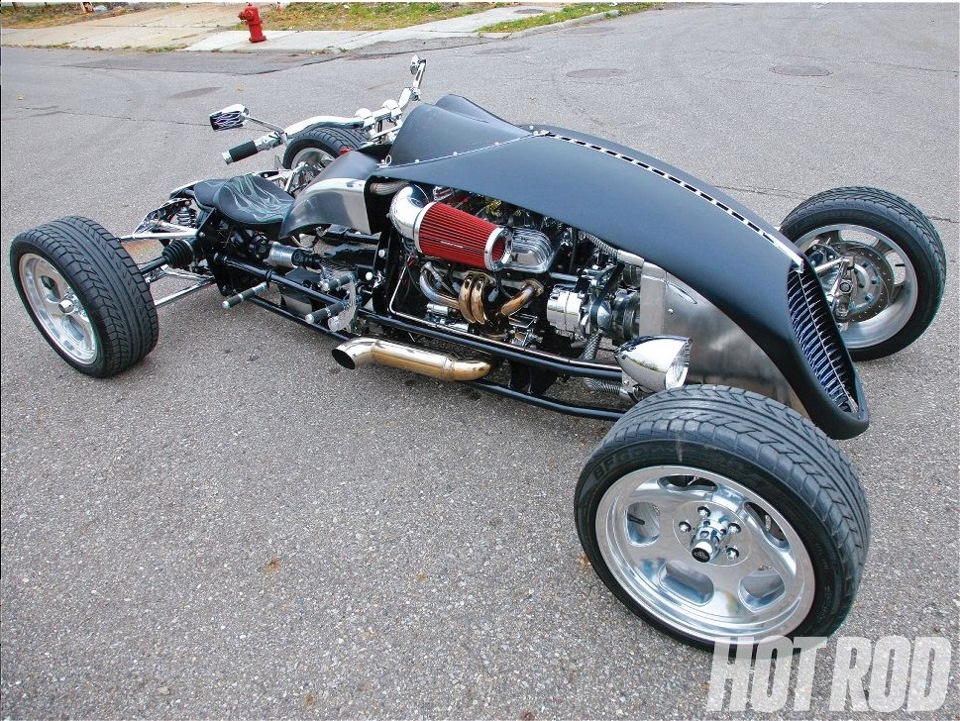 Необычные крутые мотоциклы hot Rod