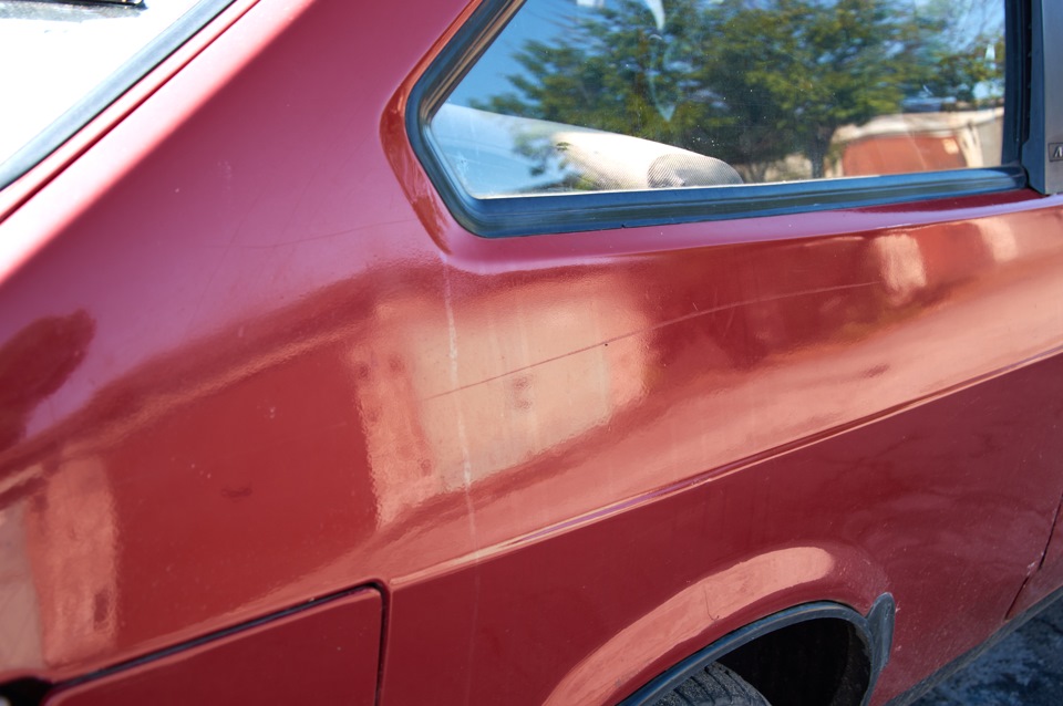 Удаление царапин полировкой — Lada 21081, 1,1 л, 1993 года | своими ...