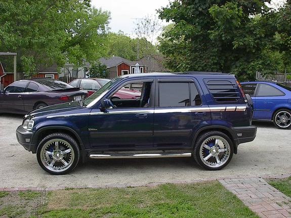 Пороги-Подножки — Honda CR-V (RD1/RD2), 2 л, 2001 года | аксессуары ...