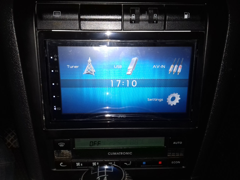 JVC KW-M14 — Skoda Octavia Combi A4 Mk1, 1,8 л, 2004 года | автозвук ...