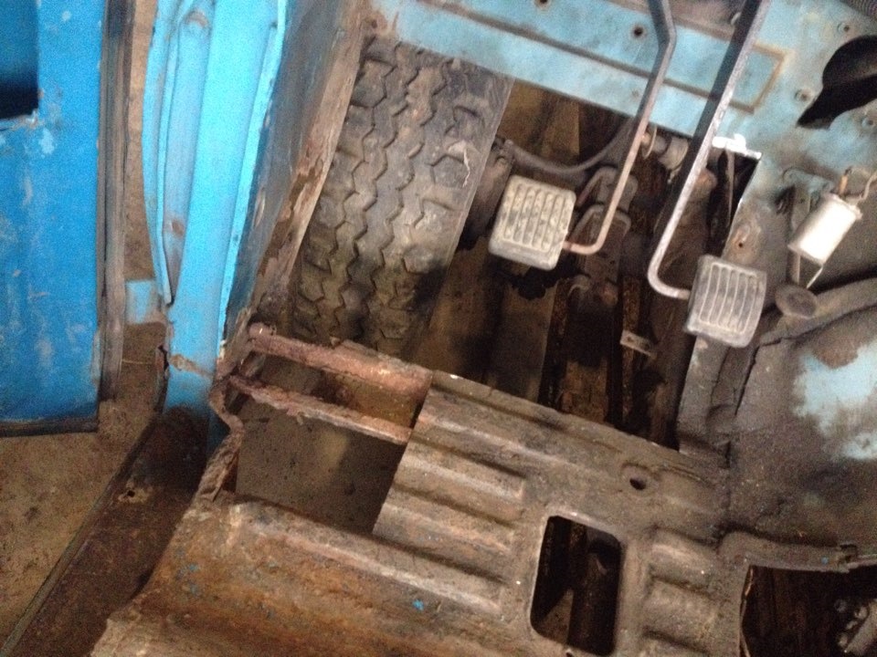 Педали — УАЗ 469, 3 л, 1980 года | своими руками | DRIVE2