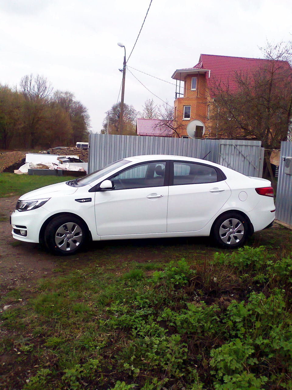 1 Мая (фотки Киа + шашлык конечно). — KIA Rio (3G), 1,4 л, 2015 года ...