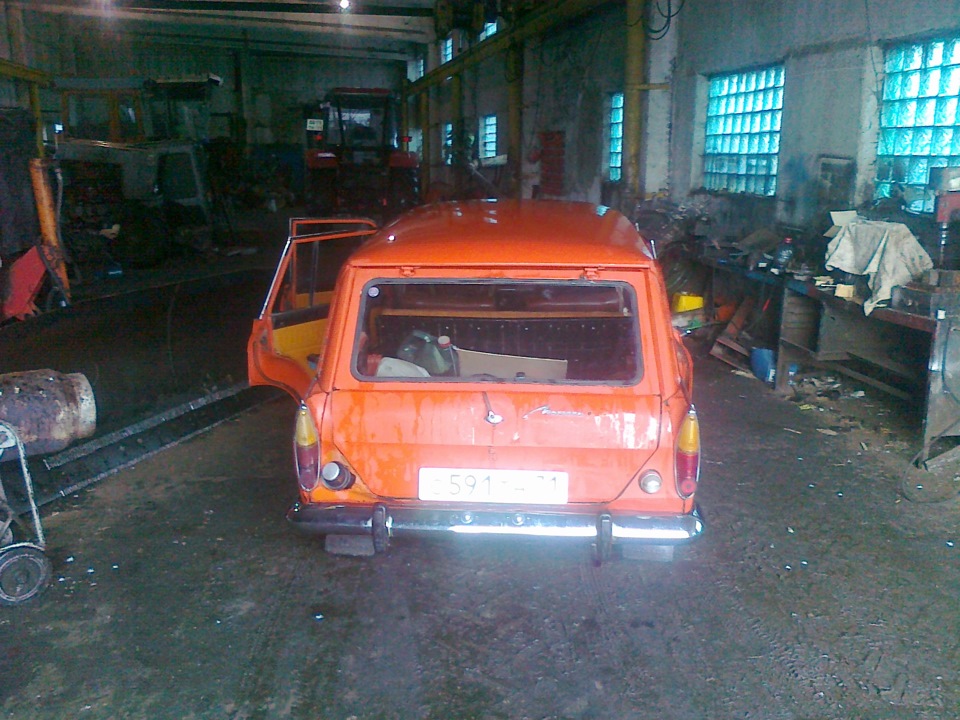 Один день. . . — Москвич 427, 1,5 л, 1975 года | мойка | DRIVE2