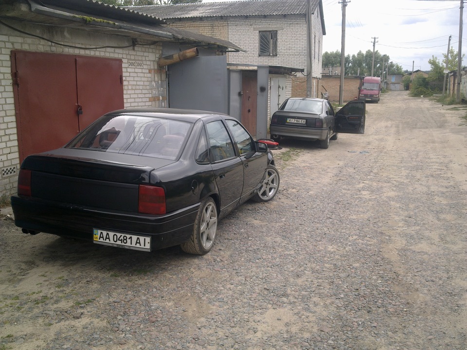 виходние — Opel Vectra A, 2 л, 1990 года | тюнинг | DRIVE2