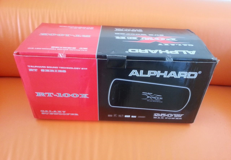 Изучаю спрос) Cабвуфер Alphard RT-100X — Honda Accord (8G), 2,4 л, 2008 ...