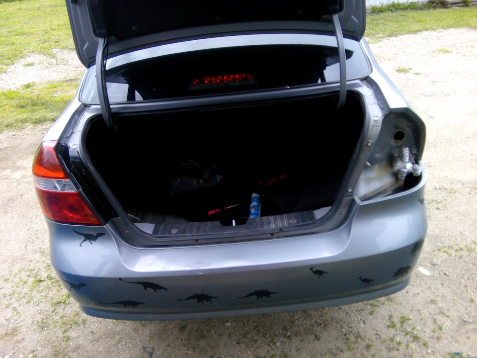 Photo from the logbook Chevrolet Aveo Sedan (1G)