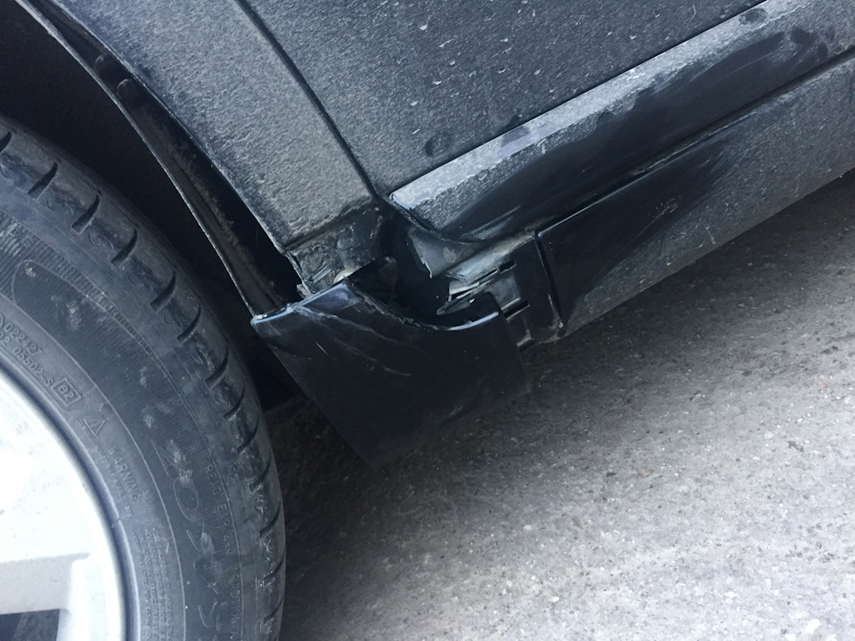 Накладка на порог — Volvo S40 (2G), 1,6 л, 2011 года | стайлинг | DRIVE2