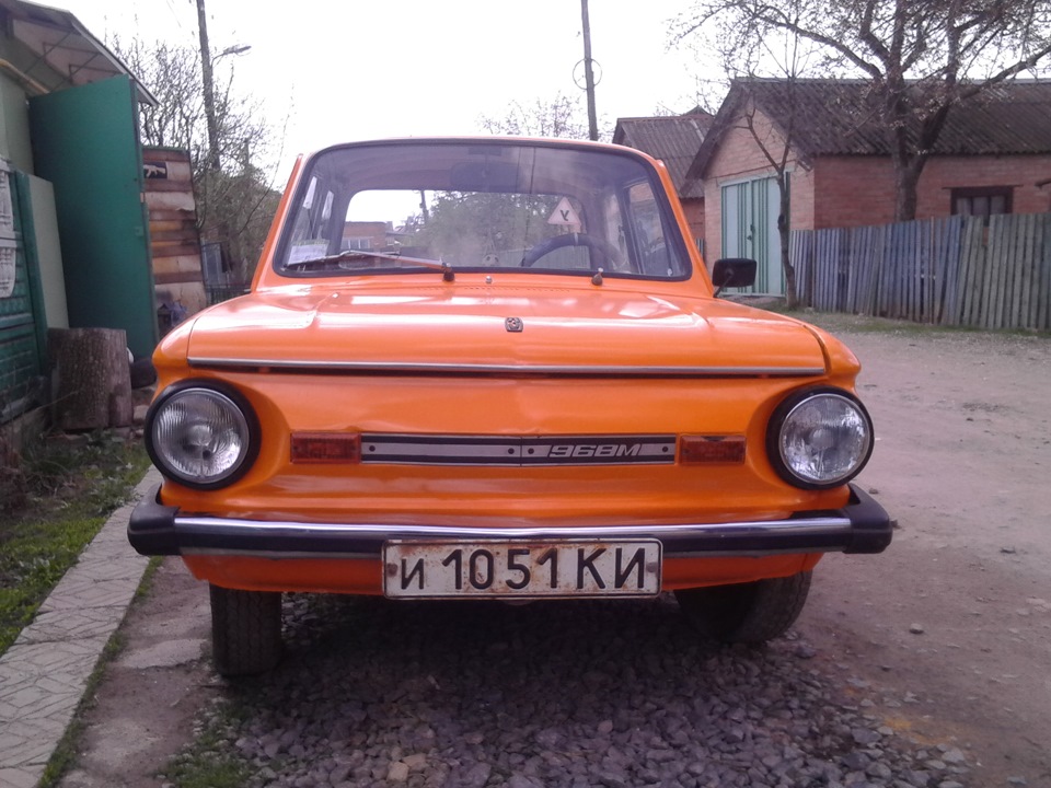 Готовий!) — ЗАЗ 968, 1,2 л, 1986 года | фотография | DRIVE2