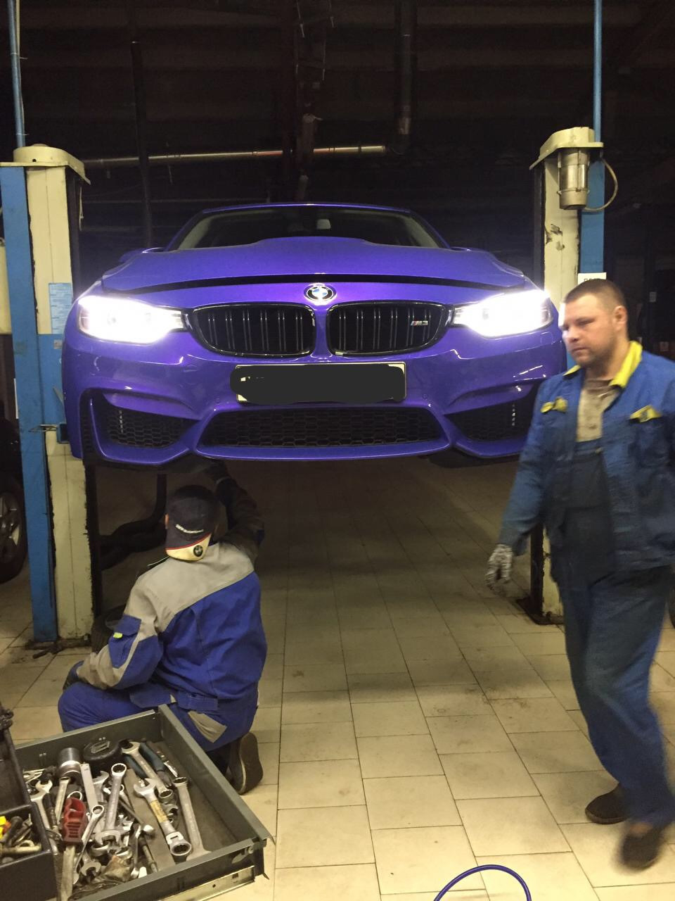 Устранил стуки в передней подвеске — BMW 3 series (F30), 2 л, 2012 года ...