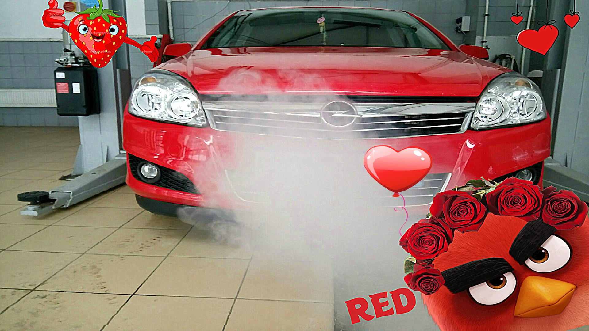 Opel Astra H 1.8 бензиновый 2008 | Angry Strawberry 1.8 AT на DRIVE2