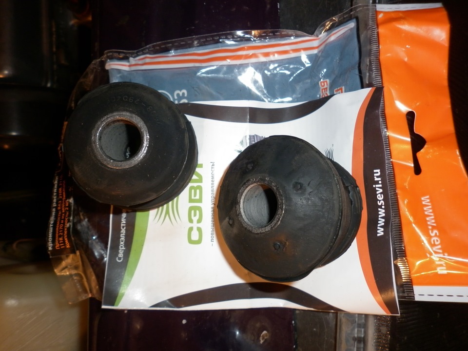 Замена опор стойки передней подвески и крабов на "СЭВИ" — LADA 21099, 1 ...