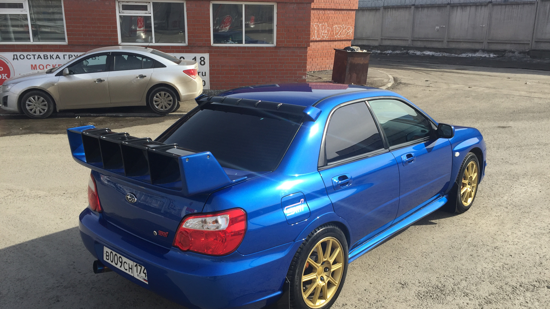 Subaru Impreza WRX STI (GD) 2.5 бензиновый 2007 | Лиза Лиса на DRIVE2