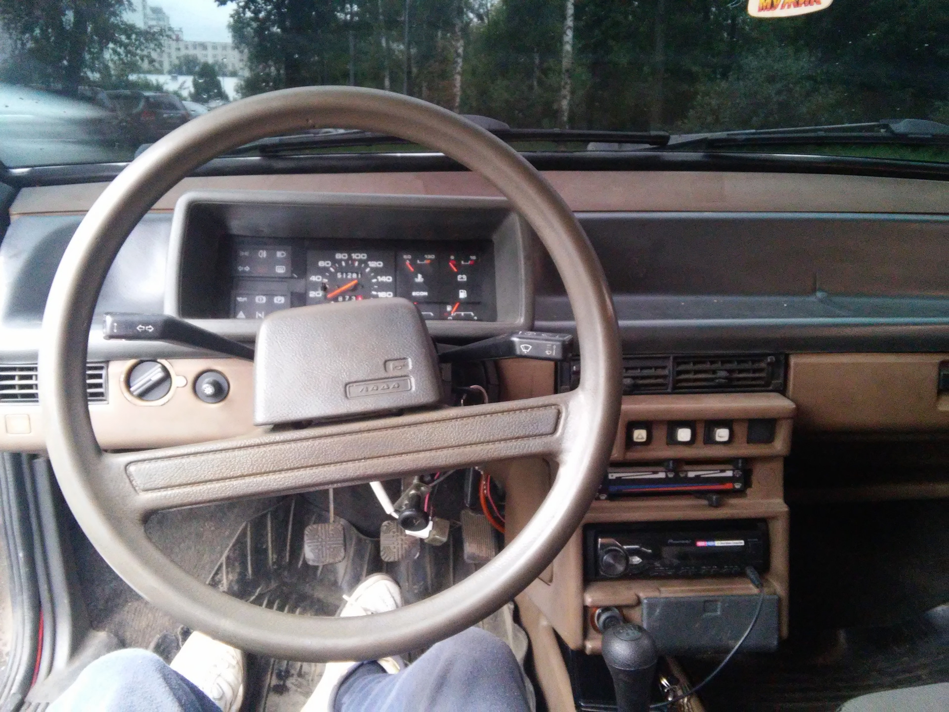 Замена серого салона на бежевый — Lada 2108, 1,3 л, 1986 года ...