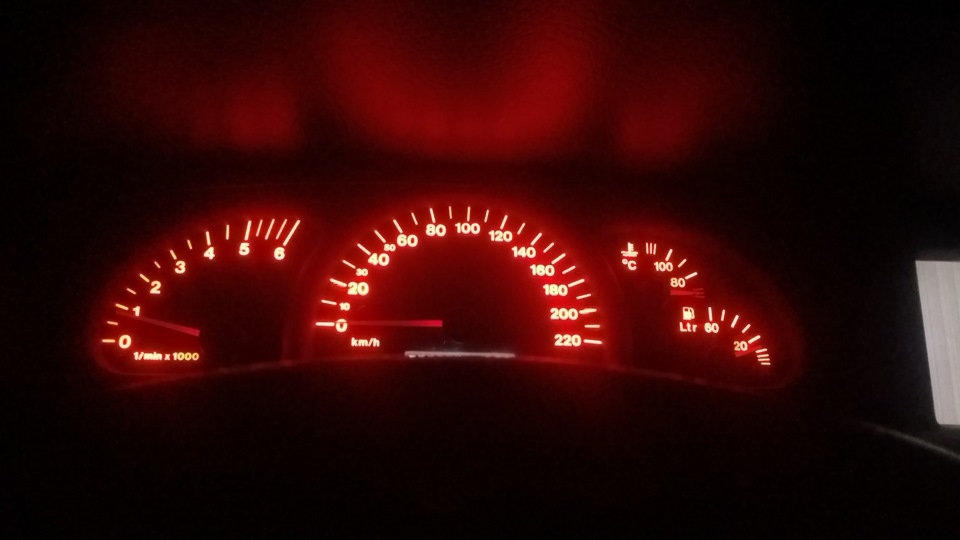 Пересвет приборки — Opel Vectra B, 2,2 л, 2001 года | стайлинг | DRIVE2