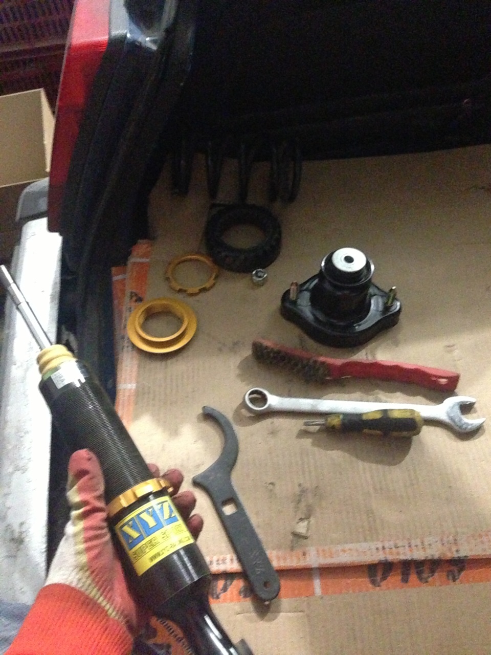 16.Stance головного мозга:D или установка винтовых стоек Xyz ...