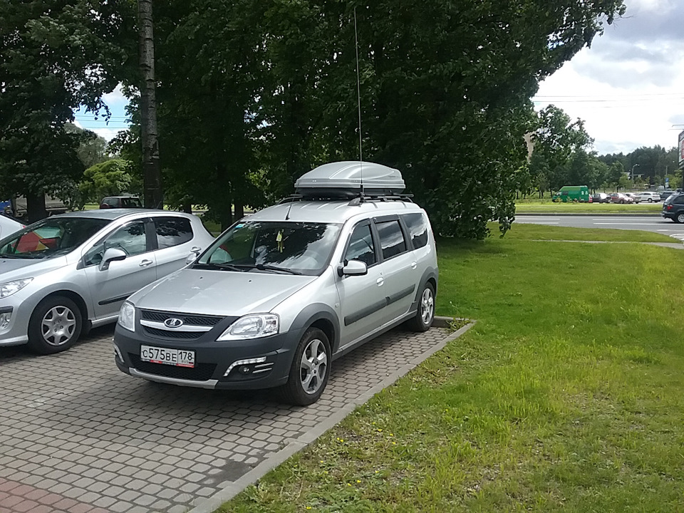 Photo from the logbook Lada Largus Cross