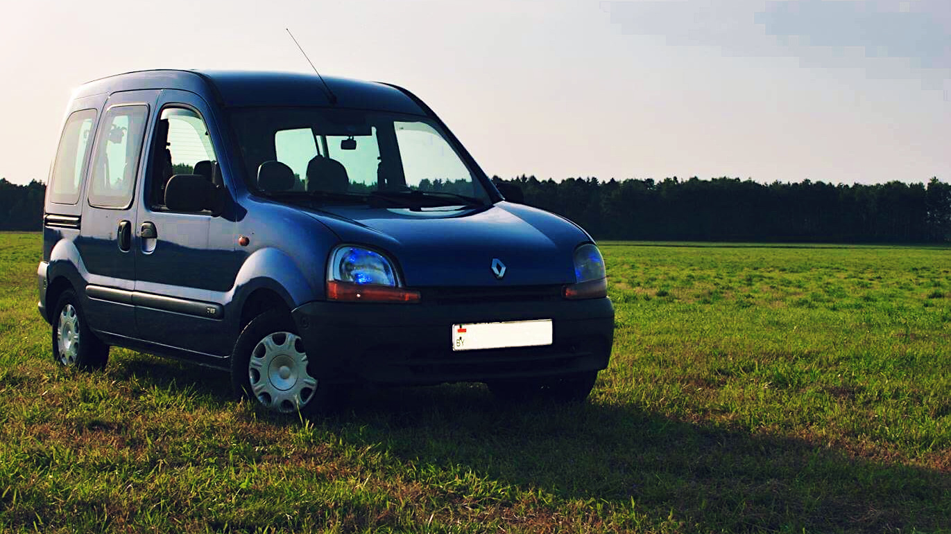 Kangoo 1,9 dTi. Установка задних сидений - Renault Kangoo (1G), 1,9 л, 2002 года