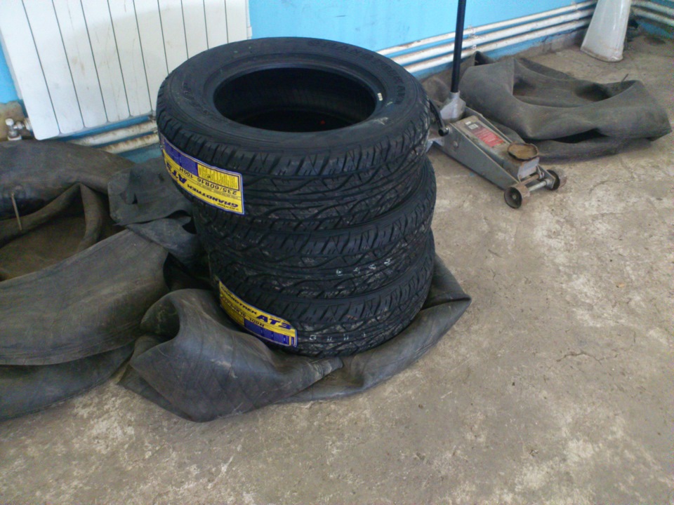 покупка данлоп 235/60/R16 — Nissan X-Trail I (t30), 2 л, 2001 года ...