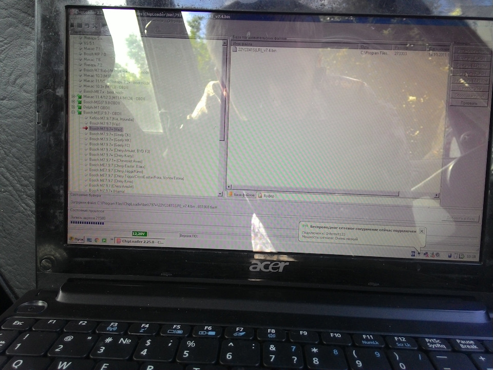 Шевроле нива, прошивка в походных условиях — DRIVE2