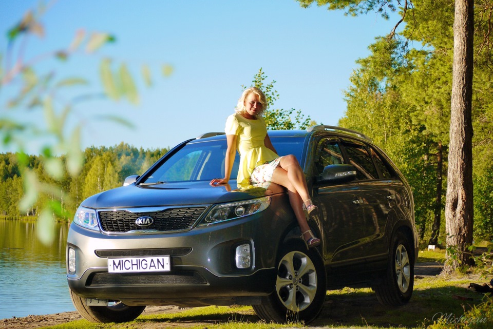 2021 Kia Sorento с девушкой