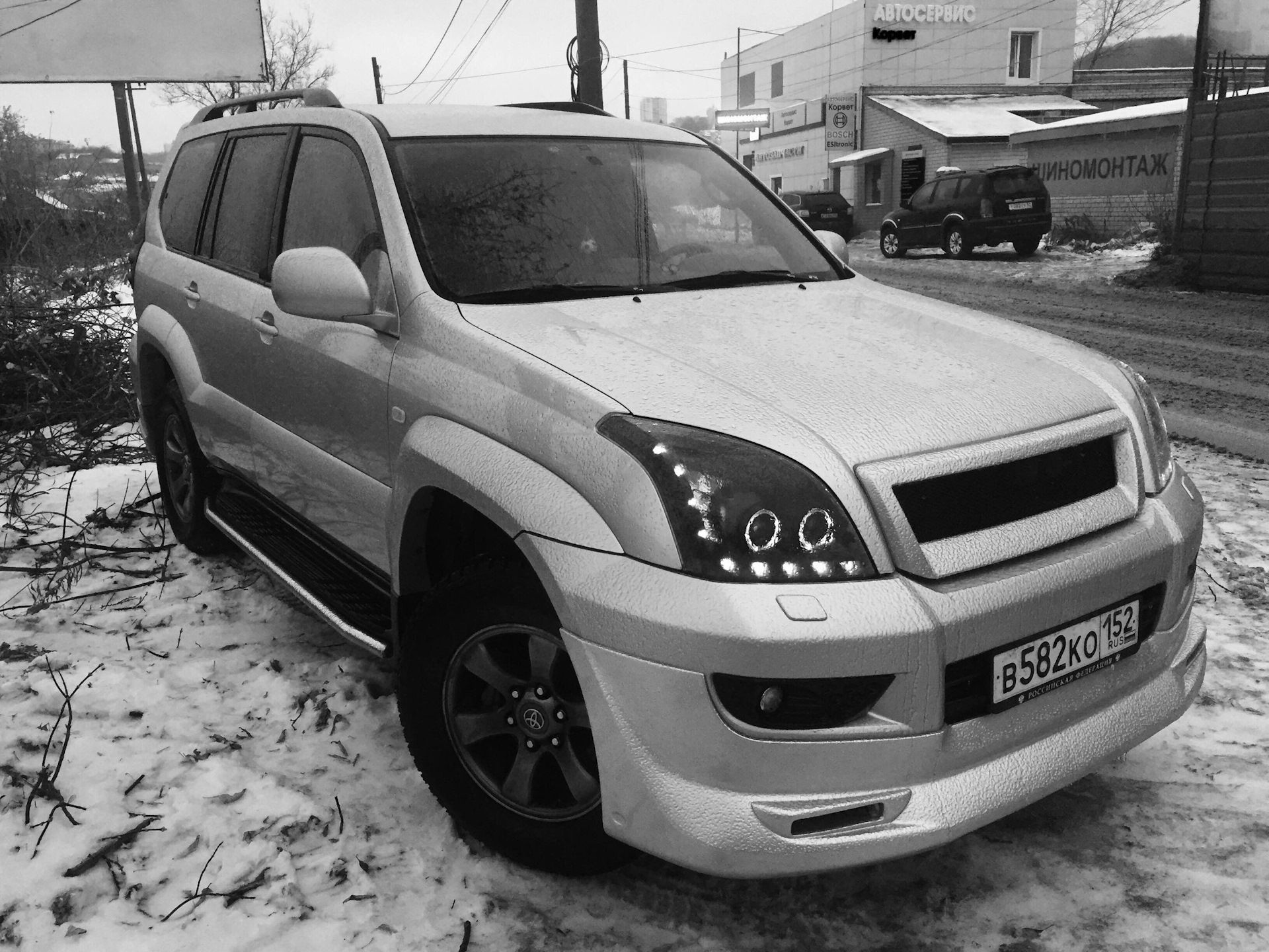 Тюнинг прадо 120. Toyota Land Cruiser Prado 120 обвес. Toyota Land Cruiser Prado 120 JAOS. Обвес JAOS Prado 120. Прадо 120 решетка JAOS.