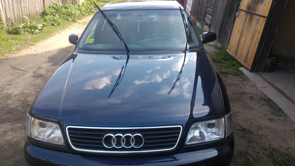 пленка под дерево — Audi A6 (C4), 2,5 л, 1996 года | аксессуары | DRIVE2
