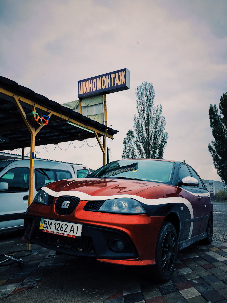 Переобувка на зимнюю резину_422470 — SEAT Ibiza (6L), 2 л, 2008 года ...