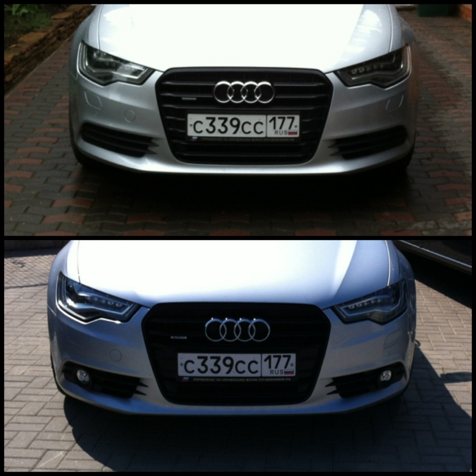 ДХО или LED ПТФ — Audi A6 (C7), 3 л, 2011 года | тюнинг | DRIVE2