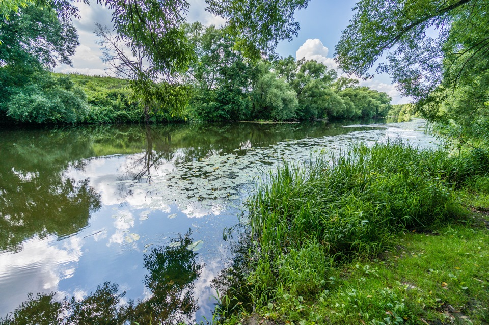 Река ока в луховицах