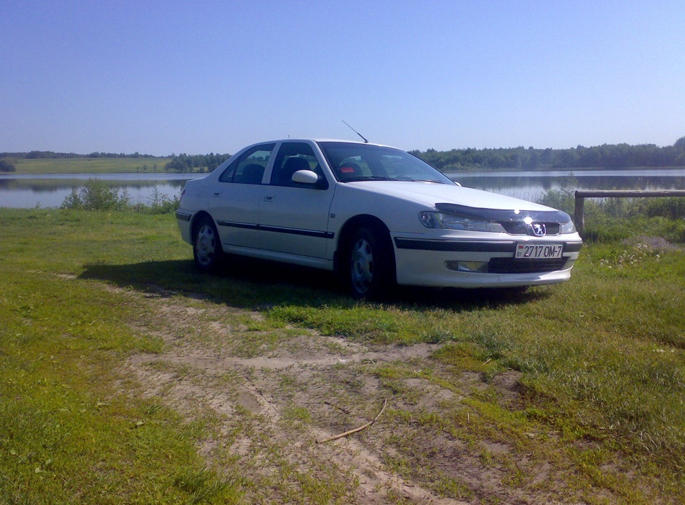 •119. Снял колхоз с капота. Вернулись к стоковому виду. — Peugeot 406 ...