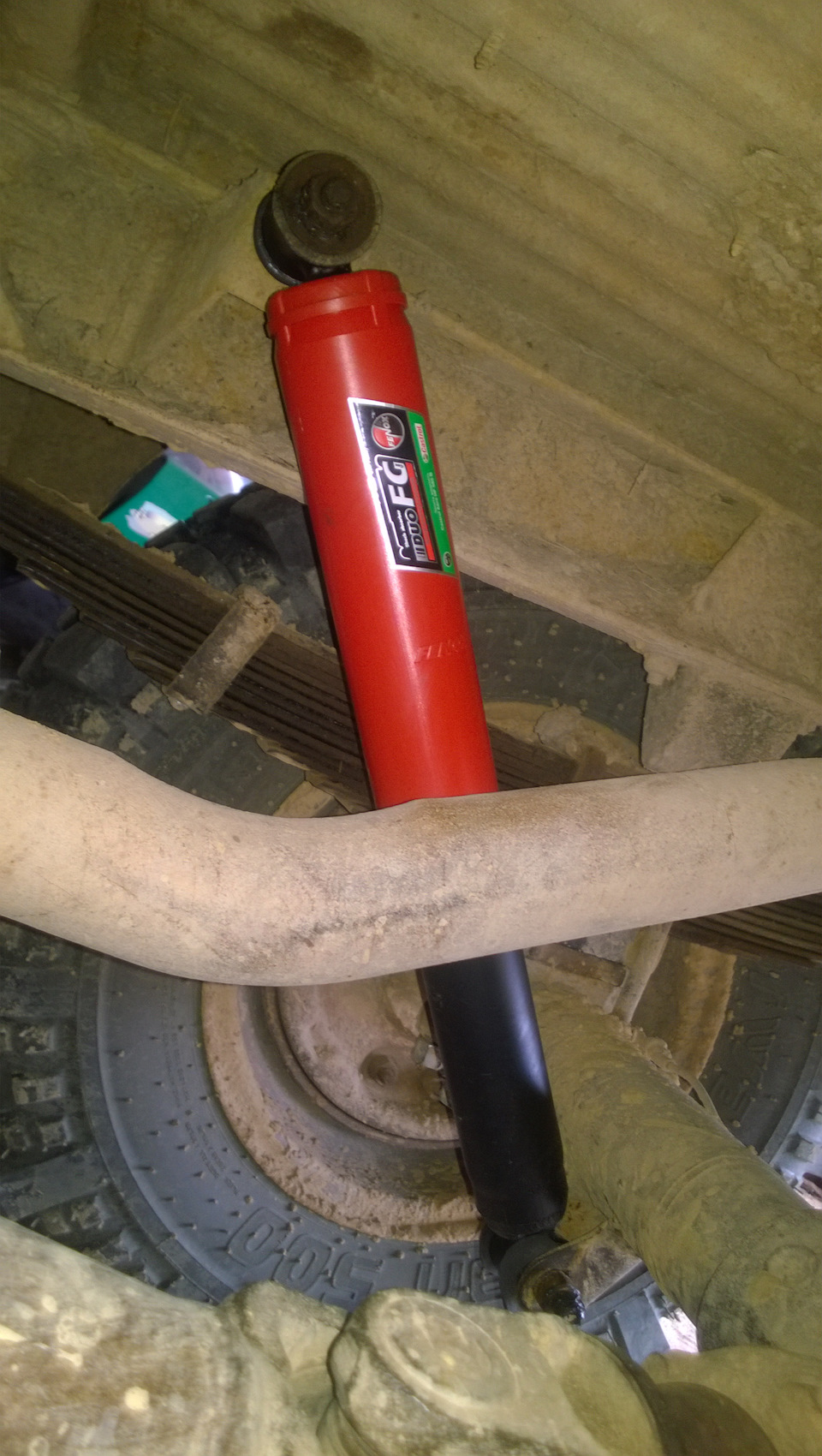 Амортизаторы от Газели Fenox. — УАЗ 3962, 2,8 л, 2008 года | запчасти ...