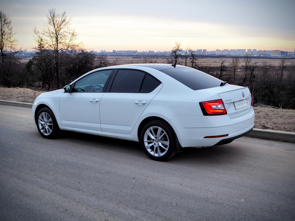 Skoda Octavia a7 зима