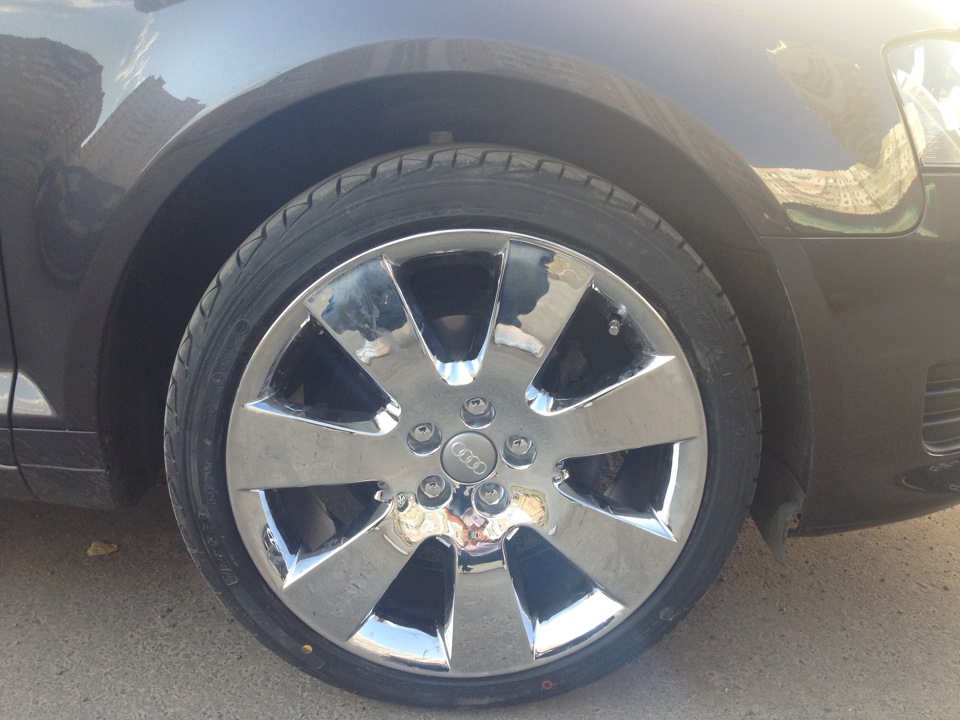 Вот и новые тапочки — Audi A3 Sportback (8PA), 1,4 л, 2009 года ...