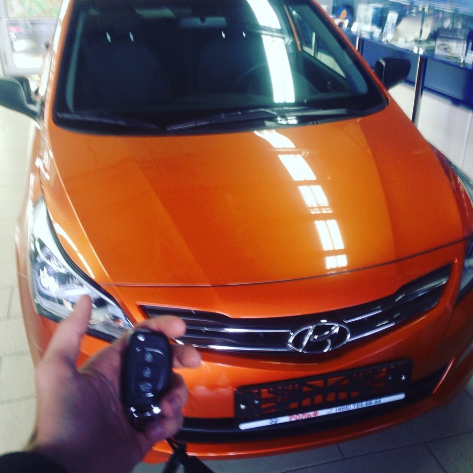 Запись #1. Первая запись в журнале Рыжика) — Hyundai Solaris, 1,6 л ...