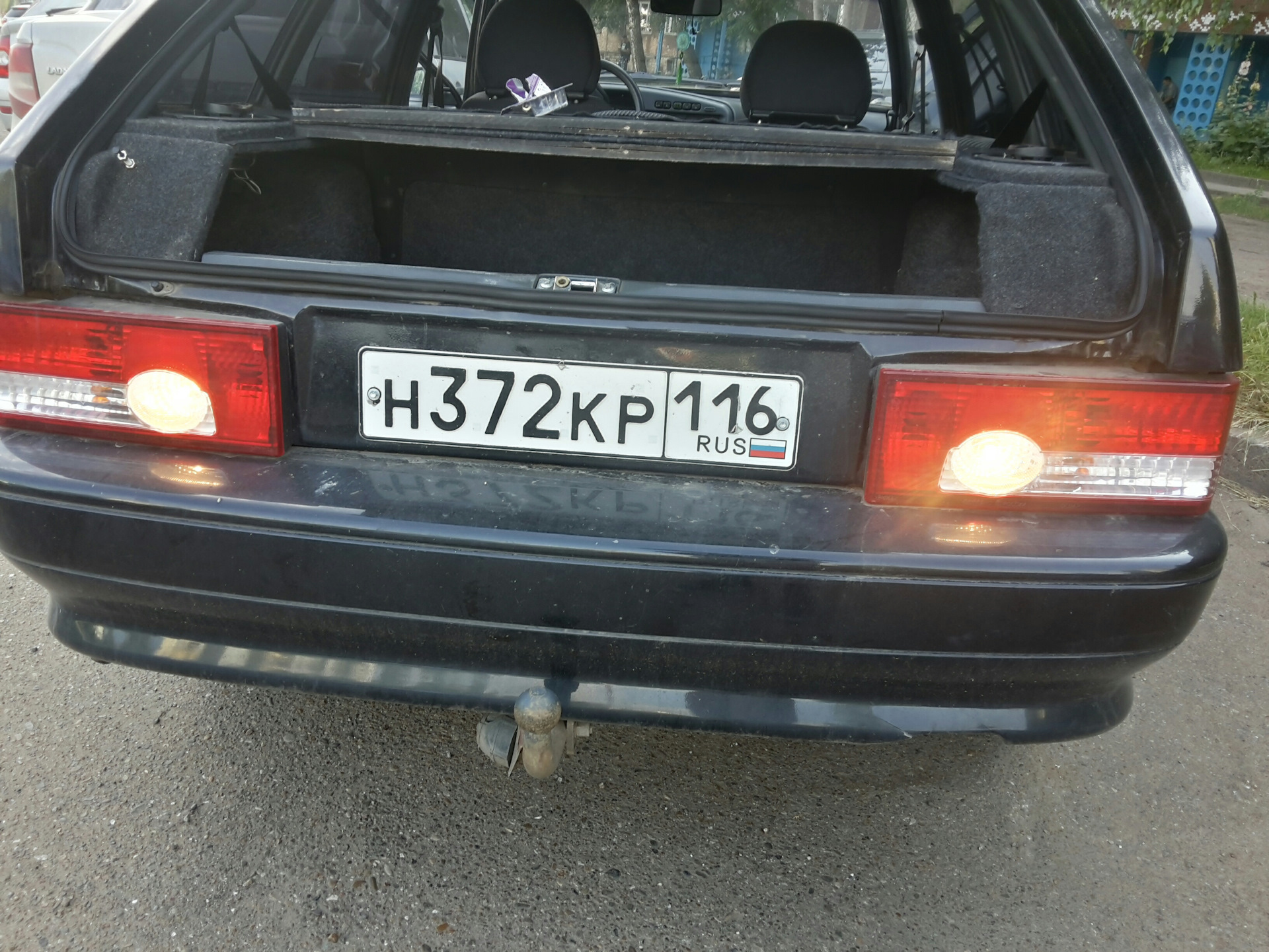 Лампы заднего хода Philips Vision +60 — Lada 2114, 1,6 л, 2010 года ...