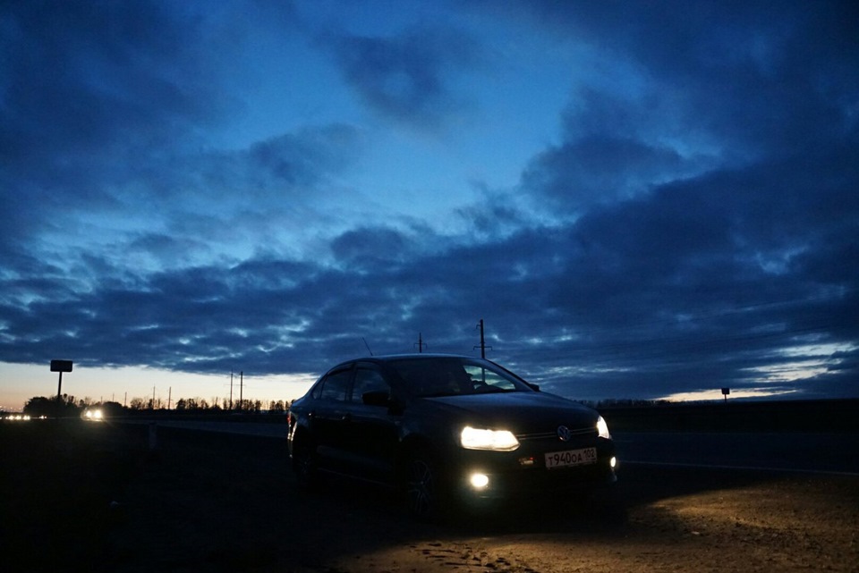 Моя поездка в Липецк 10.10.15 — Volkswagen Polo Sedan, 1,6 л, 2011 года ...