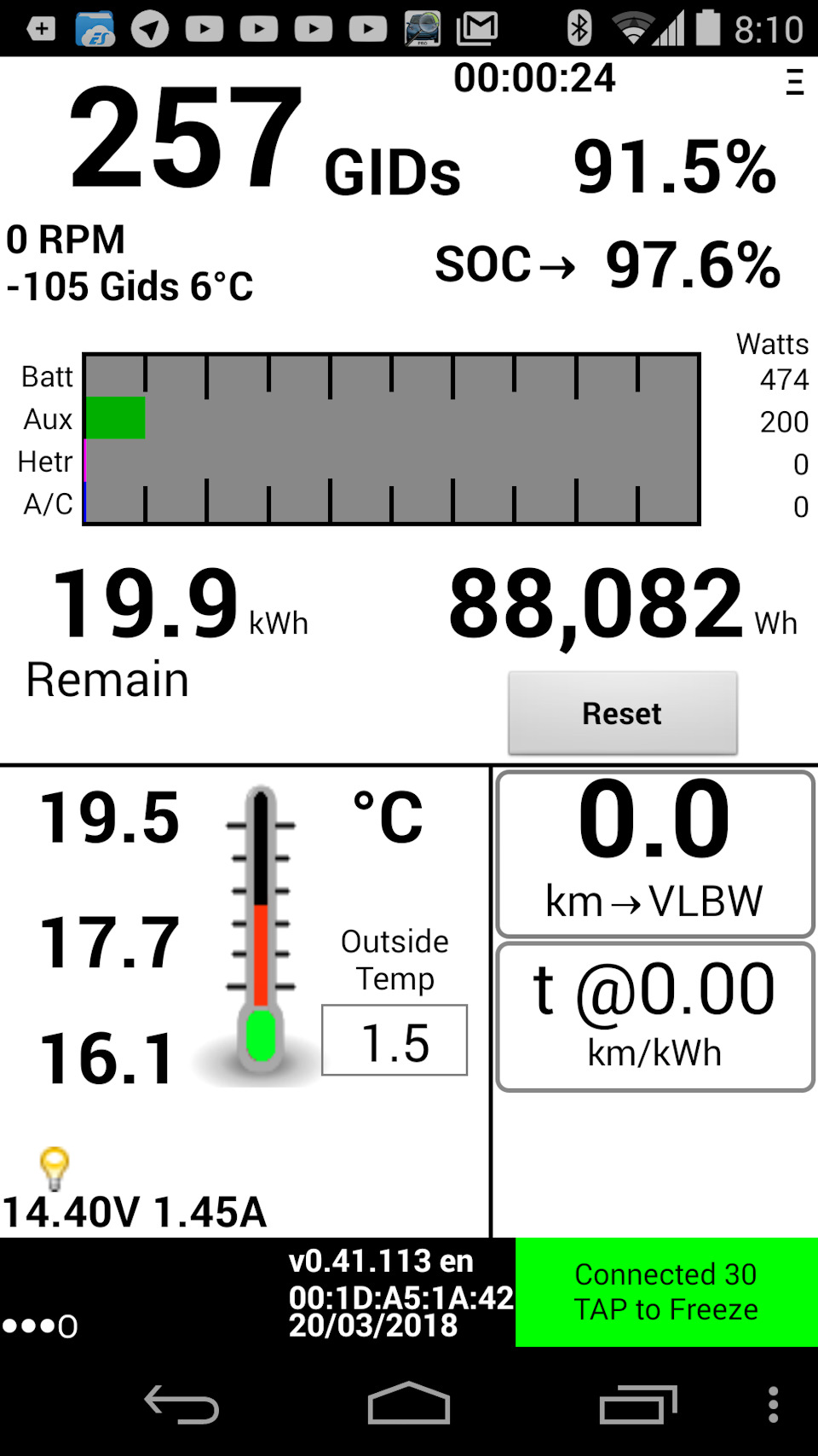 Прибавляются кВт и гиды. — Nissan Leaf (1G). Запчасти на фото: 20032018
