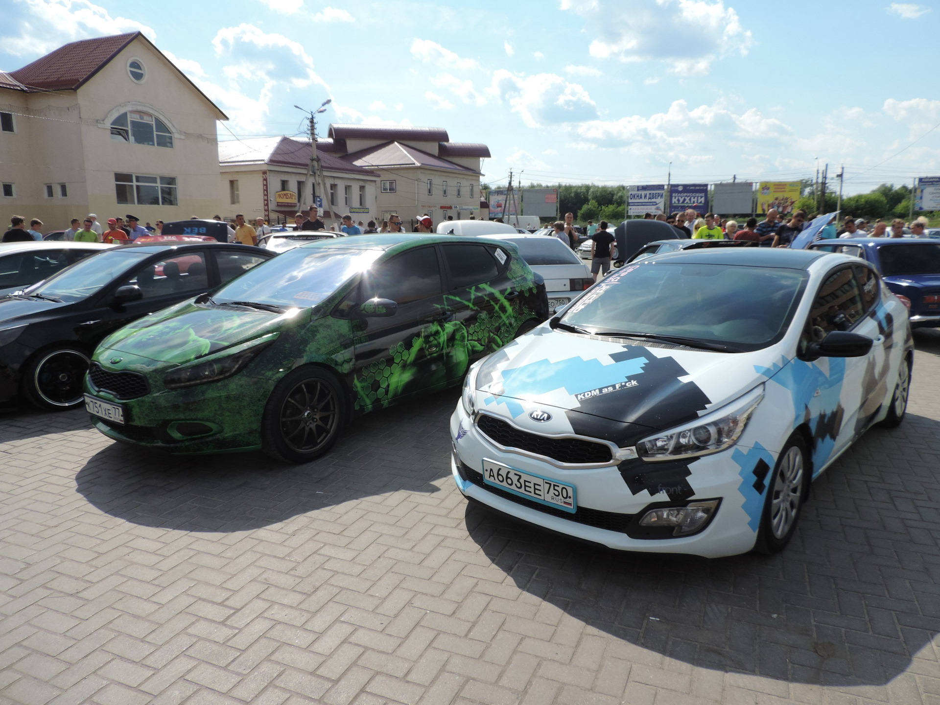 дмитров день молодежи автозвук 25.06.16 — Mazda 3 (1G) BK, 2 л, 2008 ...