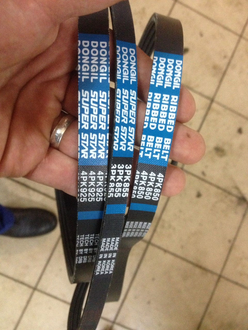 Ремни навесного оборудования — Nissan Laurel (C32), 2 л, 1987 года ...