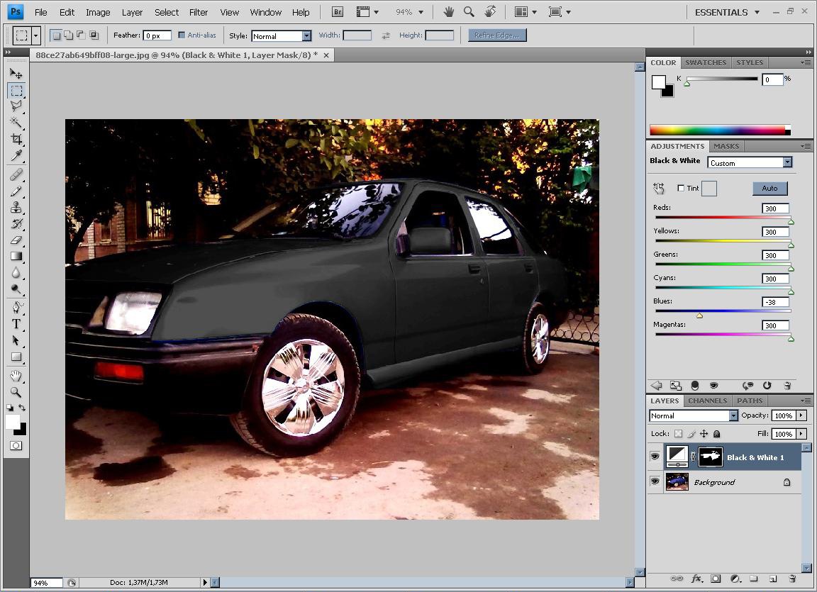 Замена цвета автомобиля 2024. Как поменять цвет авто. Замена цвета авто в фотошопе.
