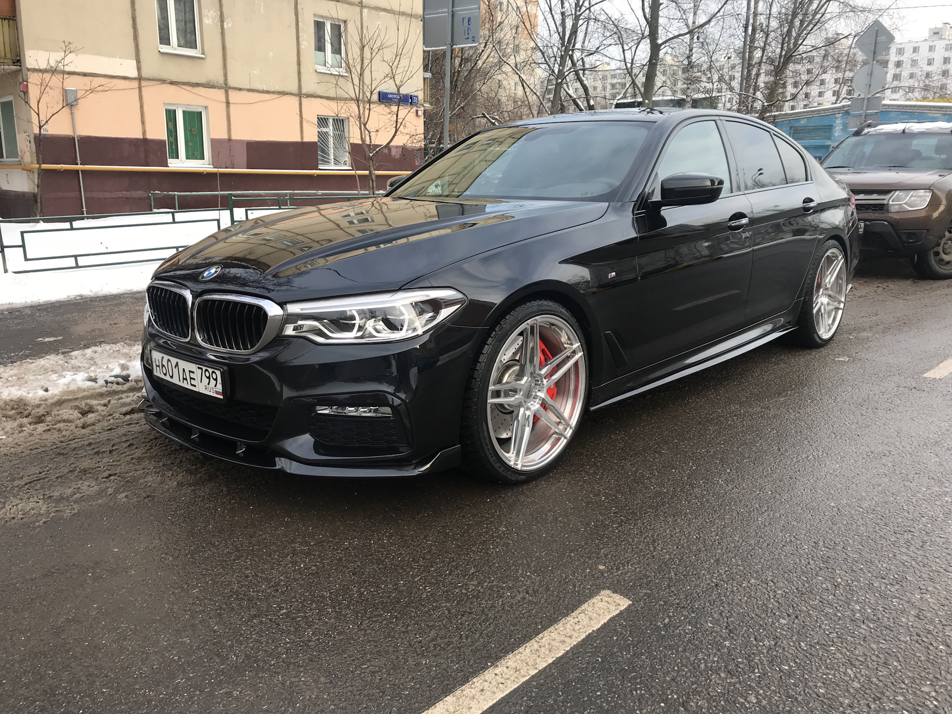 Новые, крутейшие катки на машине!) — BMW 5 series (G30), 3 л, 2017 года |  колёсные диски | DRIVE2