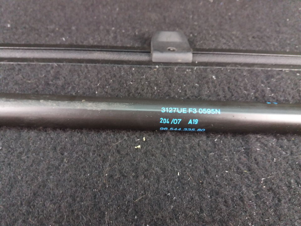 Амортизаторы задней двери. — Citroen C4 Picasso (1G), 2 л, 2008 года ...