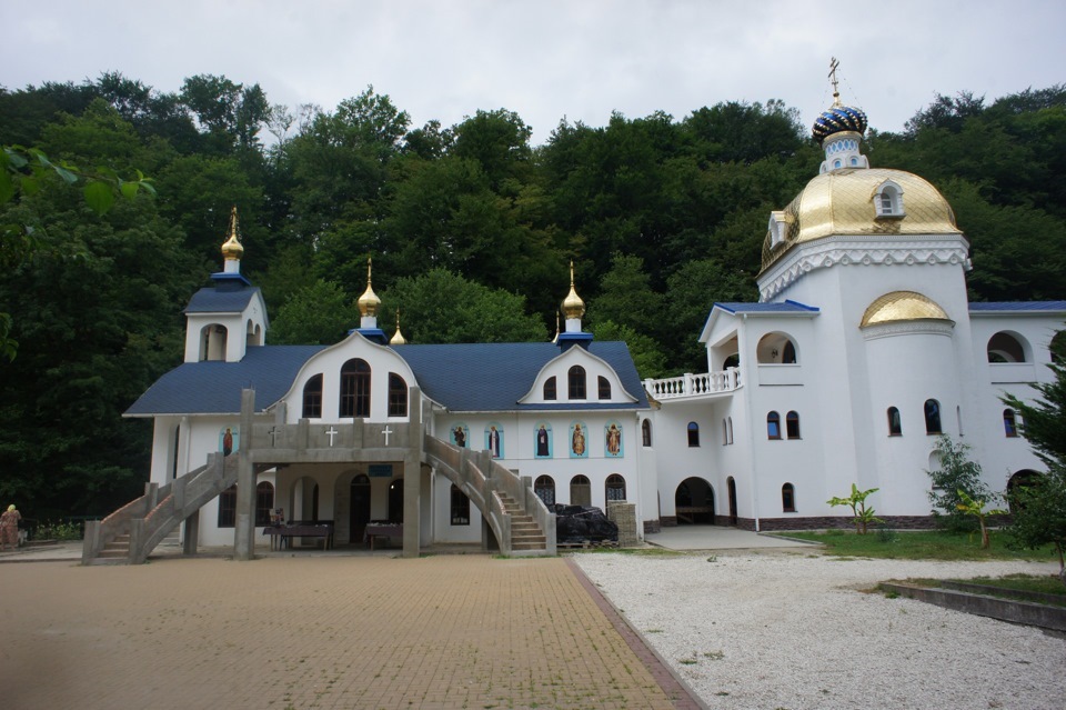 Троице Георгиевский монастырь Адлер