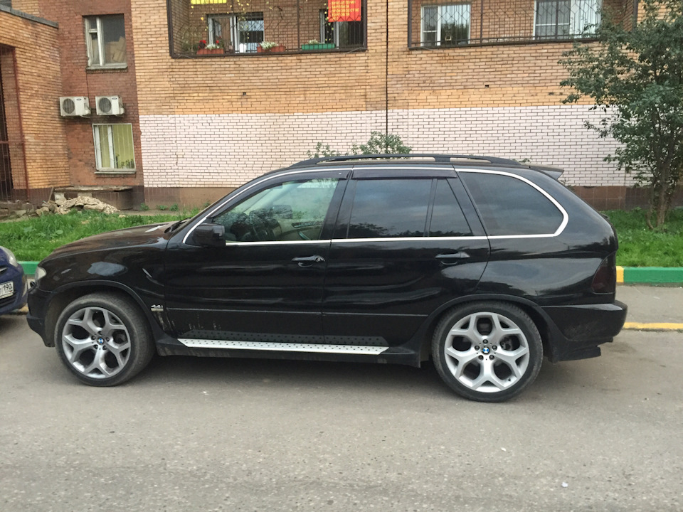 Замена пневмоподушки Бмв х5 е53 — BMW X5 (E53), 4,4 л, 2005 года ...